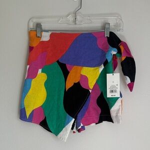 a new day Multicolor High Waist Women's Shorts